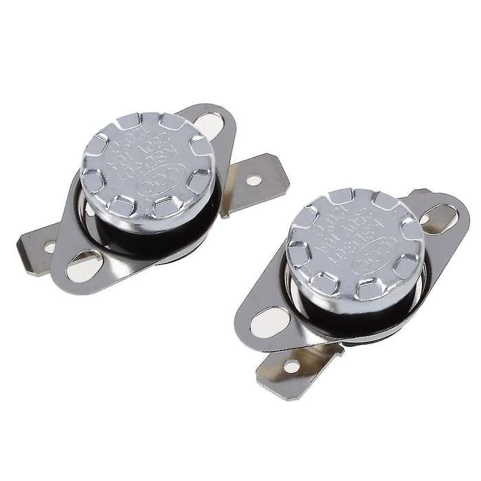 2 X Temperature Control Switch Thermostat 125c Celsius N.c. Ksd301