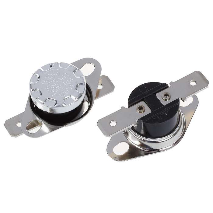2 X Temperature Control Switch Thermostat 125c Celsius N.c. Ksd301