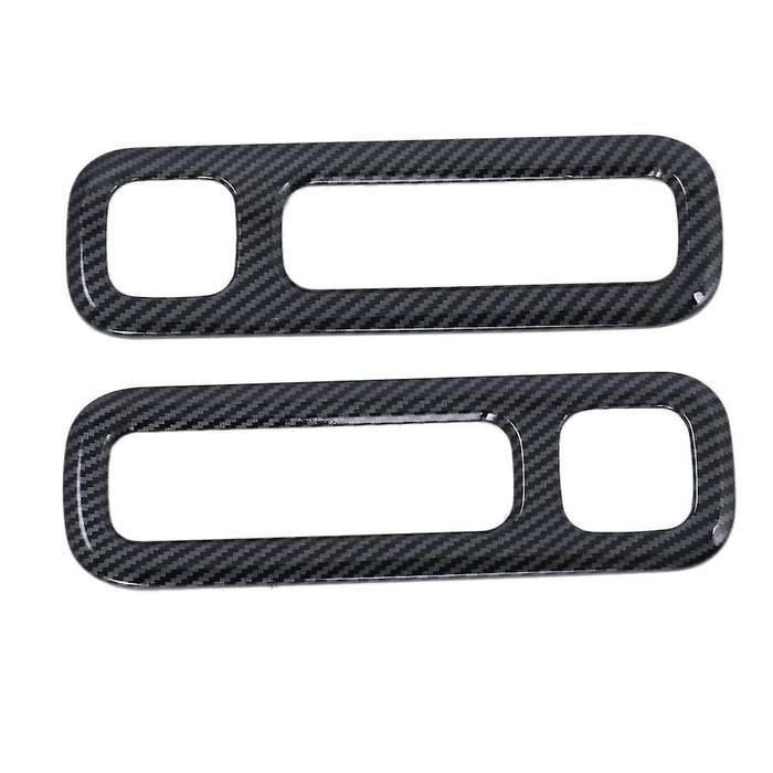 Car Accessories Carbon Fiber Abs Car Rear Reading Light Cover Trim