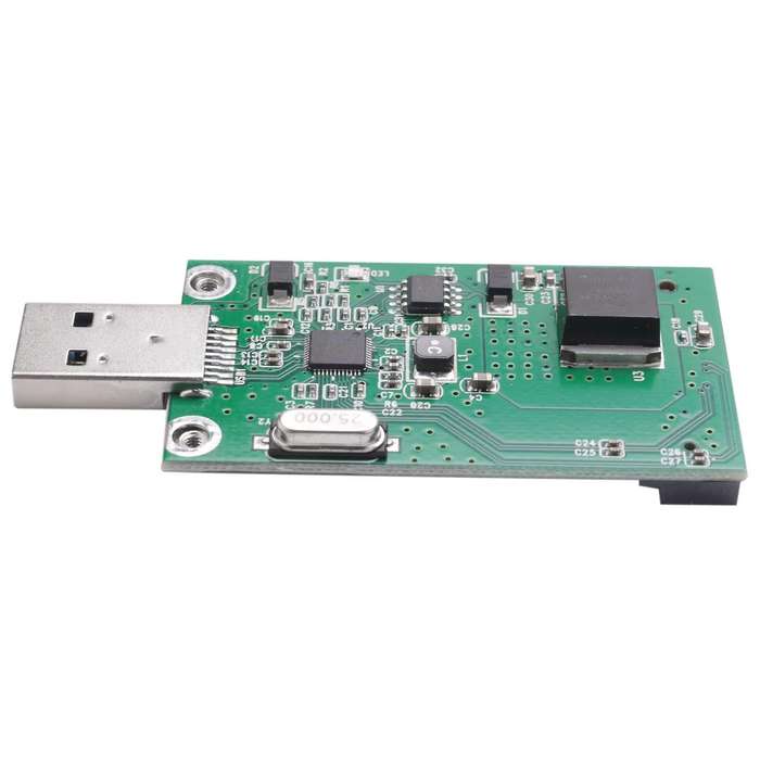 Mini PCI-E mSATA to Type-A USB 3.0 External SSD Converter Data Transmission Expansion Card MSATA