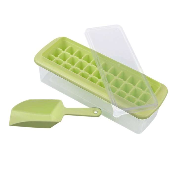 Ice Square Mold, Large Capacity Ice Box, Ice Maker, Ice Storage Box A