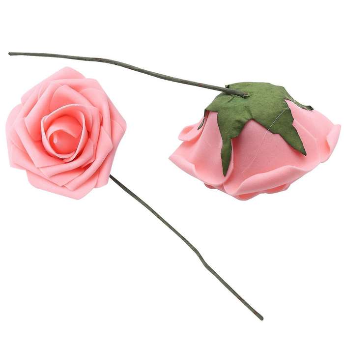 20pcs Artificial Flower Wedding Bouquet Party Decoration Light Pink