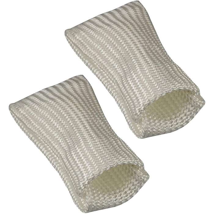 2pcs Tig Welding Finger Heat Weld Protection Gloves Glass Fiber