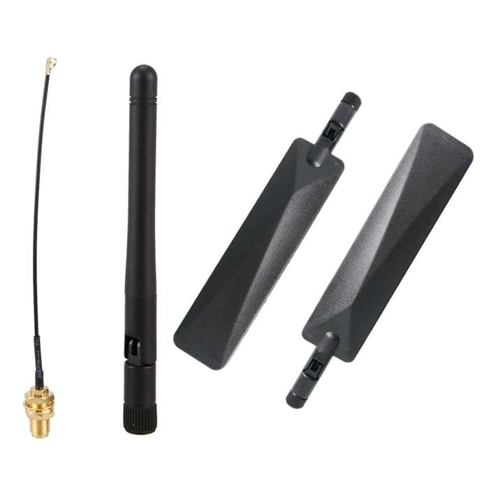 433mhz Antenna 3dbi Gsm Rp-sma Plug Rubber Waterproof