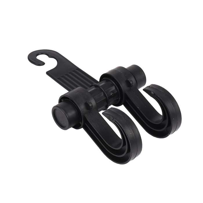 2x Car Hooks Back Seat Hidden Headrest Hanger, Universal Holder
