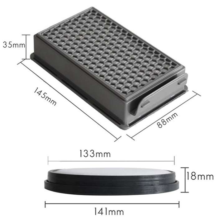 Dust Hepa Filter Replacement for Rowenta Ro3715 Ro3759 Ro3798 Ro3799