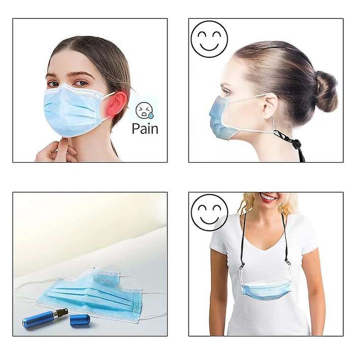 Lanyards for Face Mask 6 Pack, Mask Holder for Kids Adults Women
