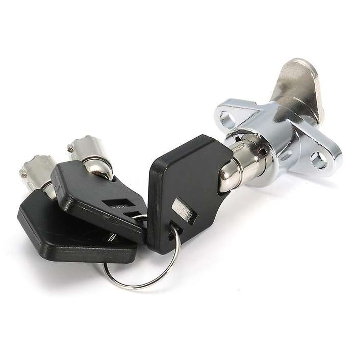 2x Hard Saddlebag Lock 3 Keys Set for Harley Touring