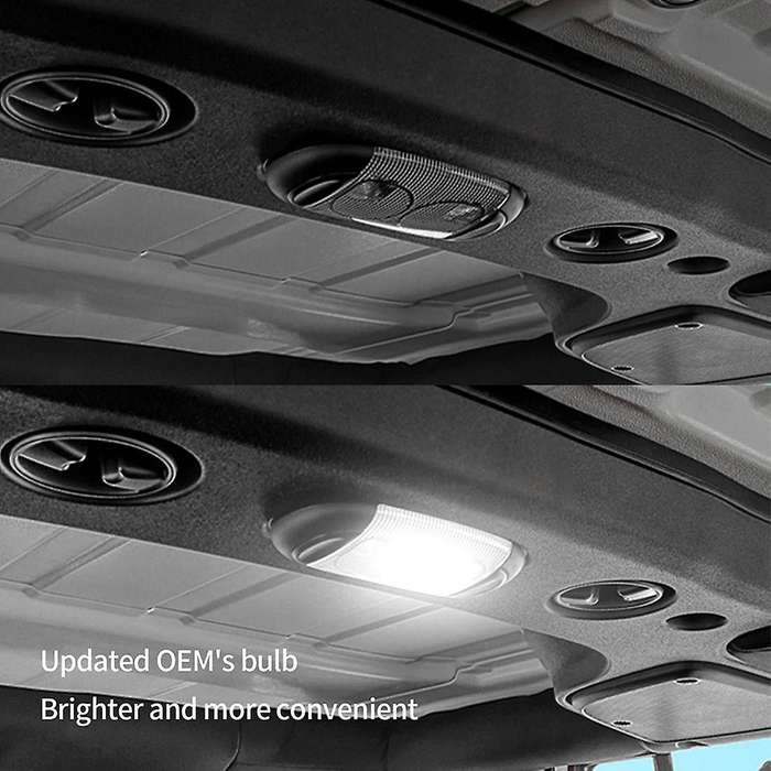 Interior Bright White Upper Led Reading Map Lights Kit