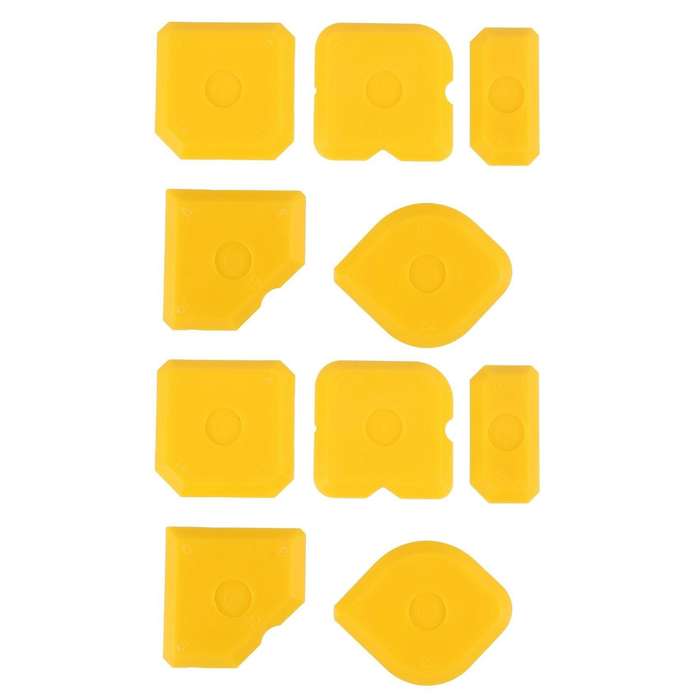 10pcs Scraper Tool Remover Silicone Joint Filler Smoothing Spatula