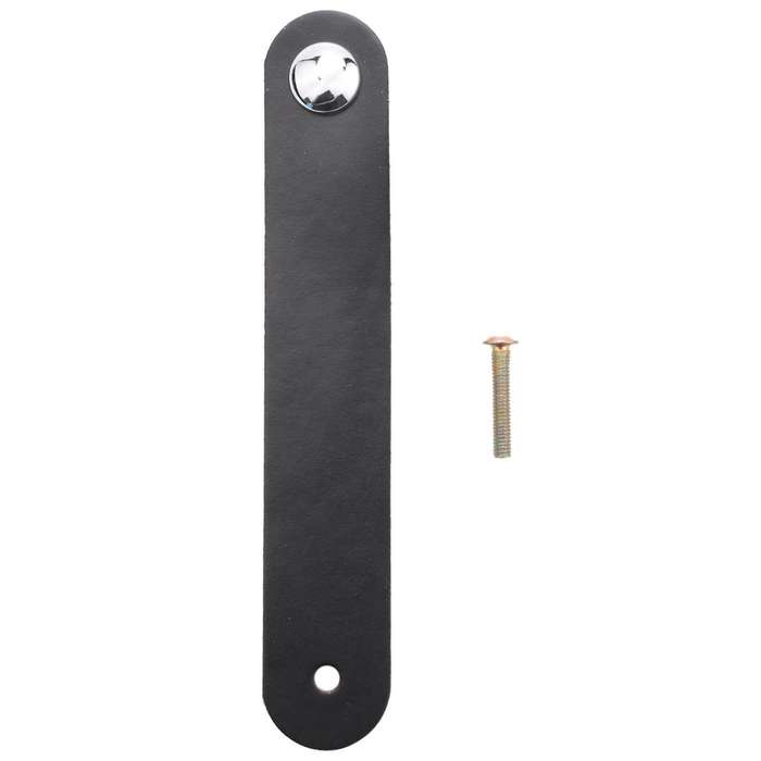 6 Pcs Leather Drawer Pull Wardrobe Door Handle for Cupboard Drawer A