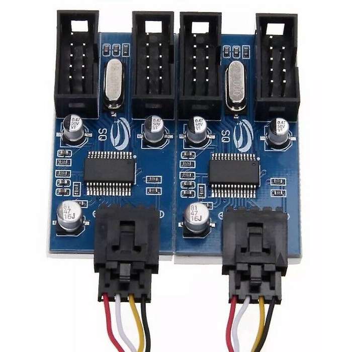 Motherboard 9pin Header 1 to 4 Splitter Port Multiplier 30cm Cable