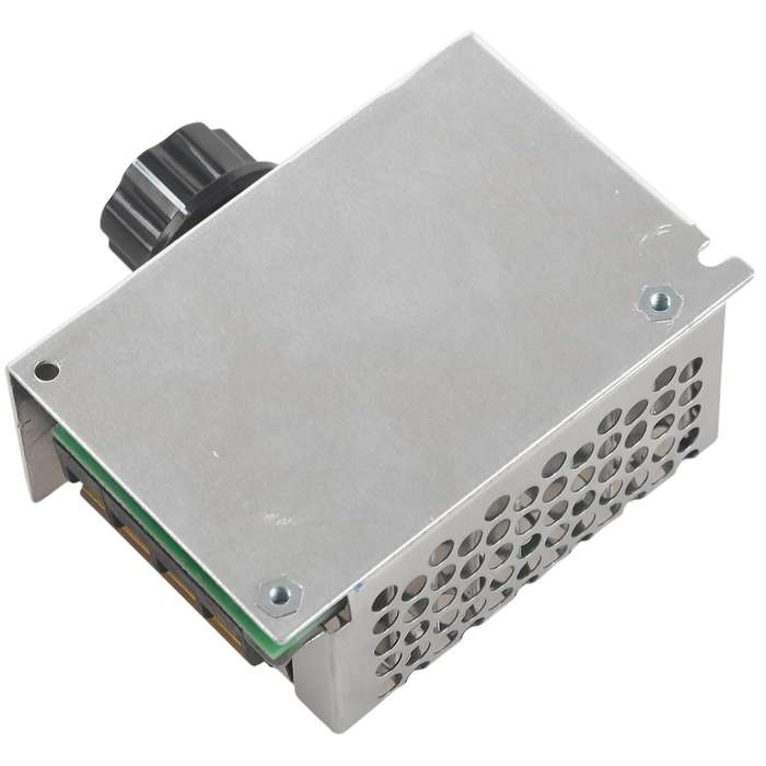 Voltage Regulator Voltage Speed Controller Scr Dimmer + Shell Ac 220v 4000w