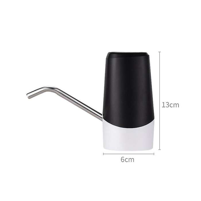 Electric Water Pump Usb Dispenser Pump for Kitchen Workshop (black)