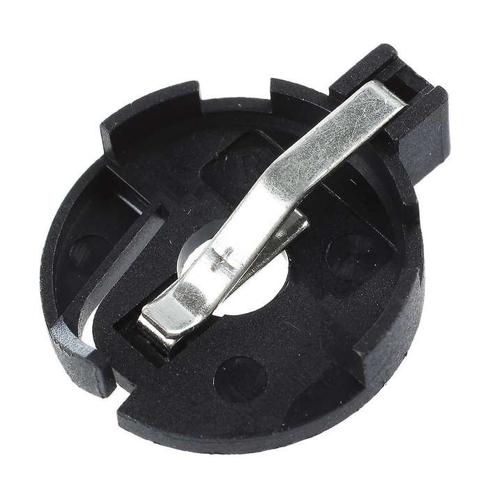 2 Pcs Coin Cell Button Battery Socket Holder Dip 2 Pins for Cr2032