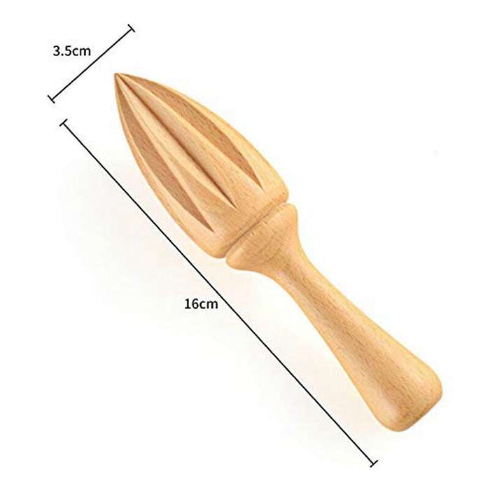 Wooden Fruit Reamer for Lemon Juice Lime Juice Orange Citrus Fruits