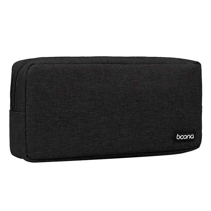 Boona Portable Travel Storage Bag for Laptop Power Adapter,black