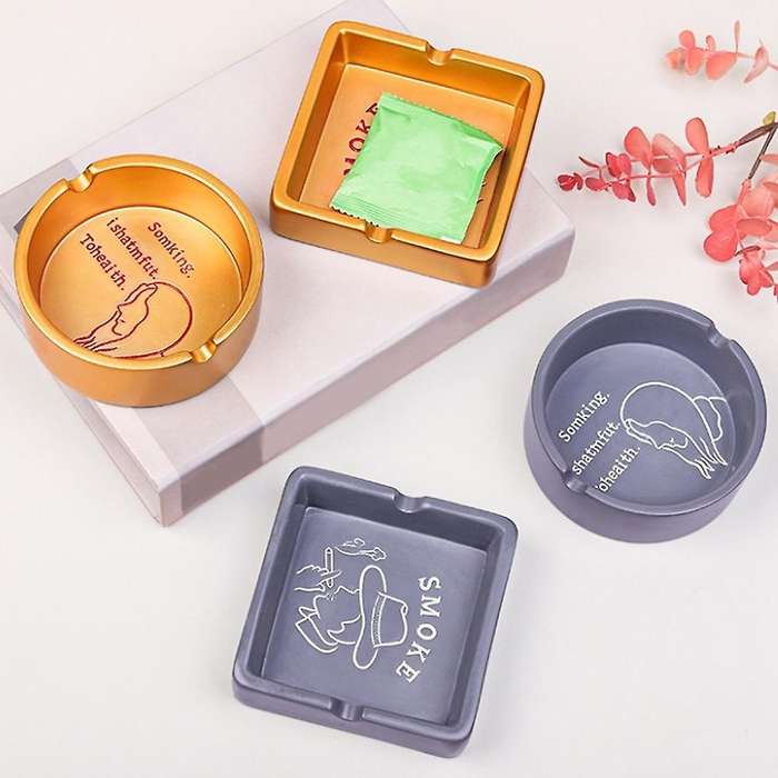 Creative Personality Ashtray Ornaments Fashion Coffee Home Gifts, A