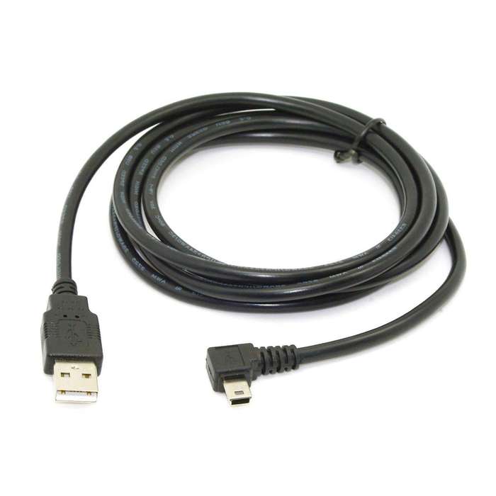 5pin 90 Degree to Usb 2.0 Male Cable with Emi Ferrite Core 5 Meters