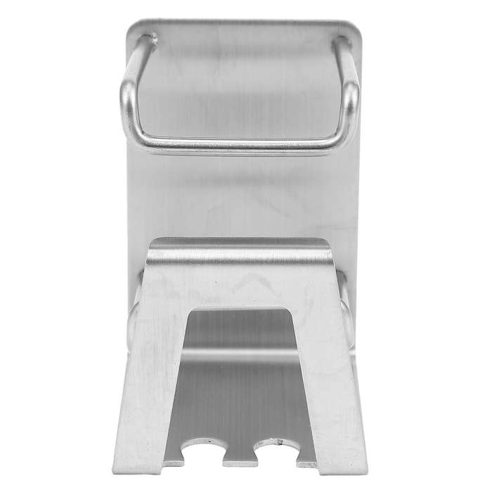 Stainless Steel Toothbrush Holder Wall Suction Toothpaste Holder
