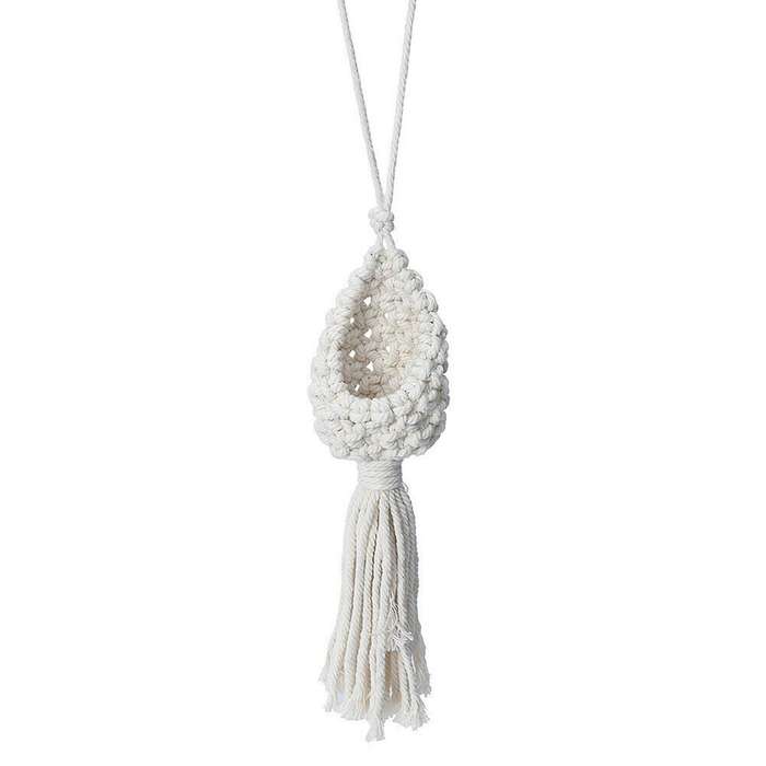 Tillandsia Hanging Basket Rope Holder Flower Home Decor (13cm)