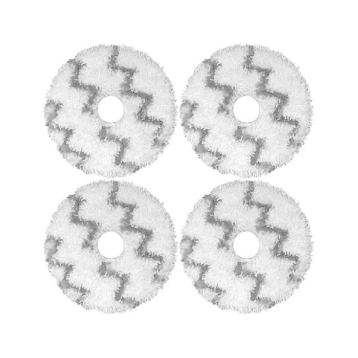 4pcs Washable Mop Cloths for Xiaomi Roidmi Eva Self-cleaning Emptying