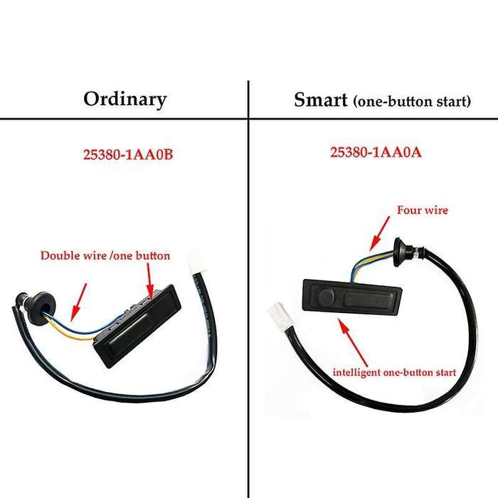 Rear Tailgate Lid Switch for Nissan New Tiida Murano Juke 253801aa0b