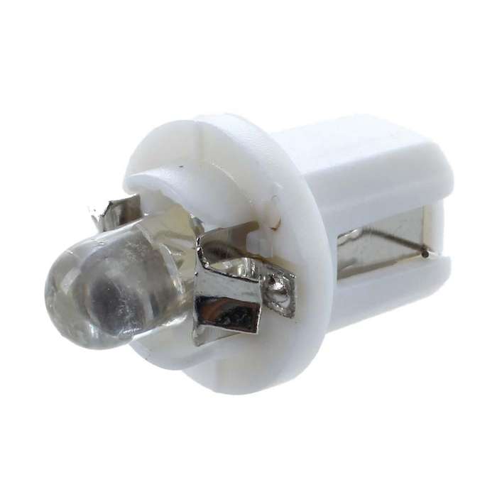 10x Led Bulb Meter Dash B8-5d T5 Lamp with Holder Blue Tuning Auto