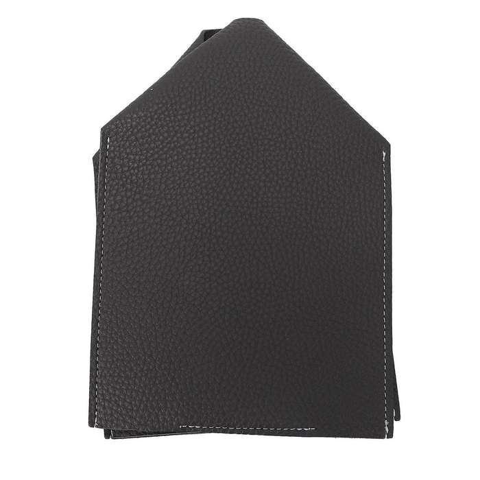Pu Leather Square Tissue Box Holder - Decorative Holder-dark Gray