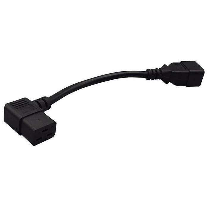 Power Extension Cord, C20 to C19 Product Word Three Horizontal