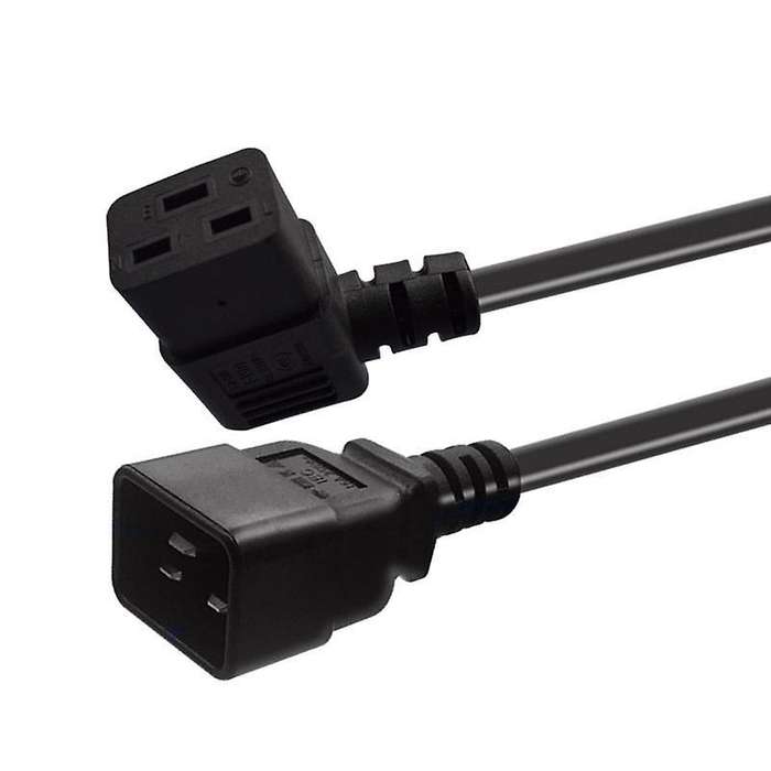 Power Extension Cord, C20 to C19 Product Word Three Horizontal