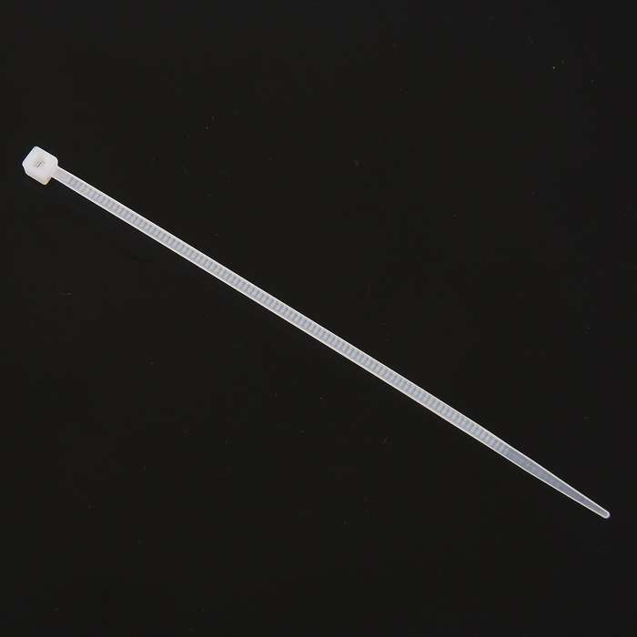 100pcs Strong Cable Ties / Tie Wraps Color:white Size:2.5*100mm