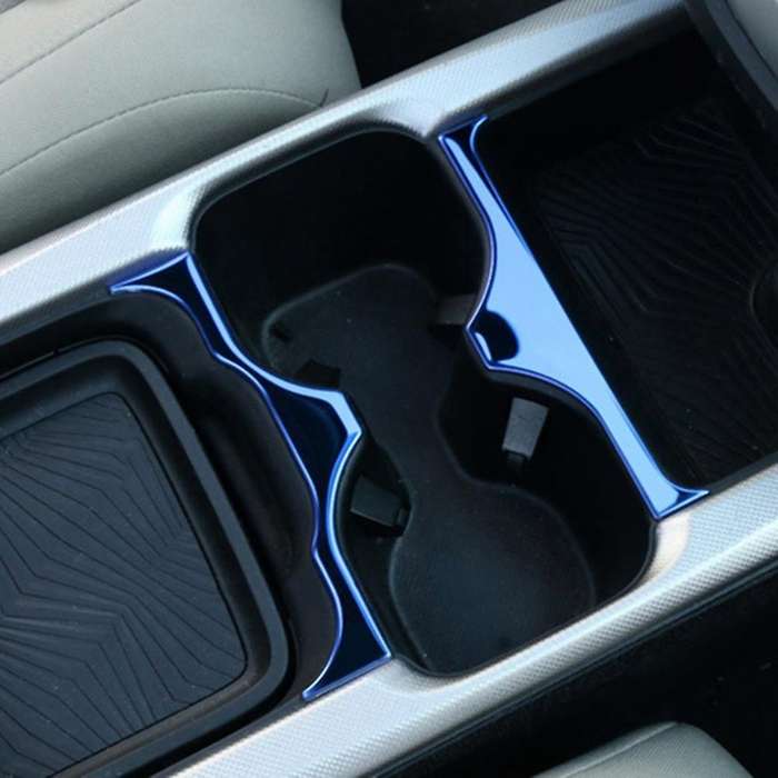 2pcs for 17-20 Types Of Crv Water Cup Frame Water Cup Panel Silver