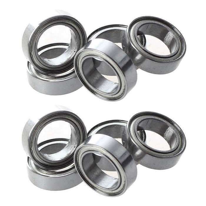 5pcs 8 X 12 X 3.5mm Double Shielded Deep Groove Ball Bearings Mr1280z