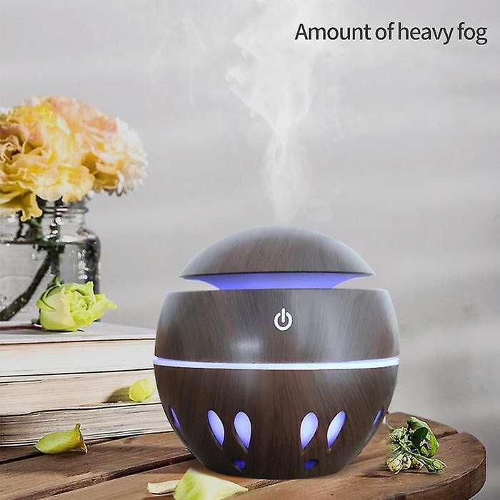 Electric Air Humidifier Essential Aroma Oil Usb Mini Mist Led Light A