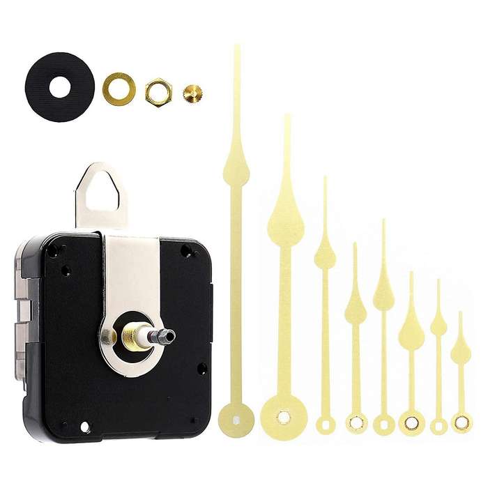 18mm High Torque Quartz Movement Diy 4pairs Hands Wall Clock Repair B