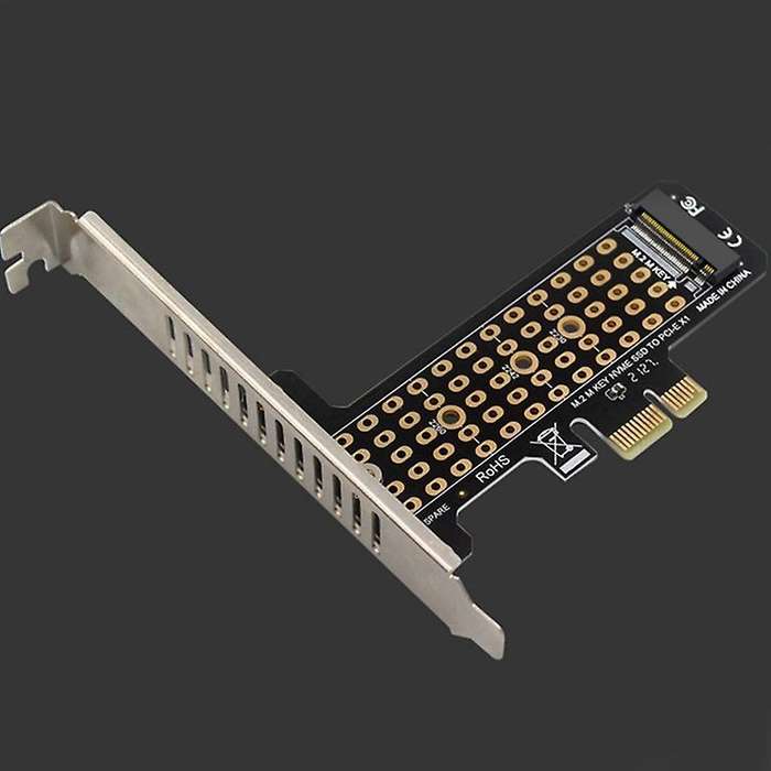 M.2 Nvme to Pciex1 Adapter Card M2 M Key Pci Express 4.0 High Baffle