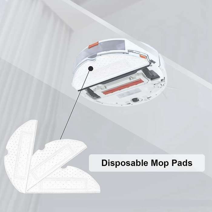 10pcs Mop Pads for Xiaomi Roborock S7 S7plus S7max T7s Vacuum Cleaner