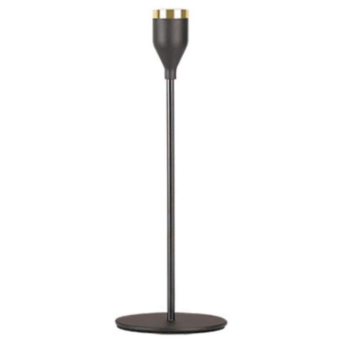 Modern Gold with Black Metal Candle Holders Wedding Home Decor,c