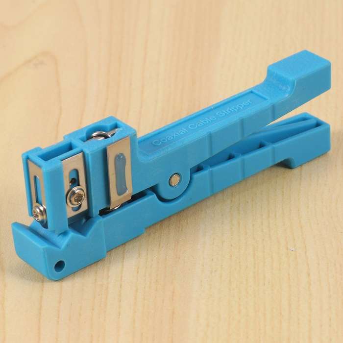 45-163 Fiber Optic Mid Span Cable Cutting Tool Loose Tube Cutter Blue