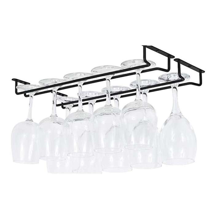 Wine Glass Rack - Under Cabinet Stemware Wine Glass Holder 1pcs