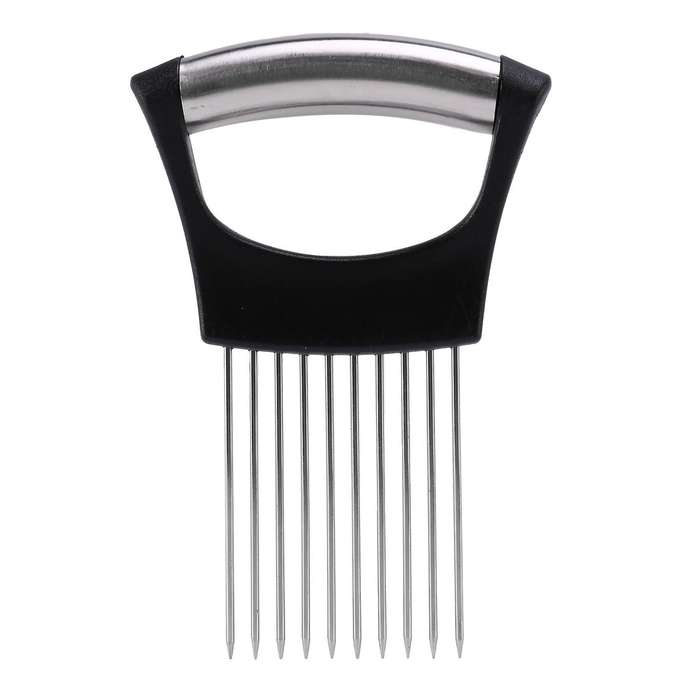Stainless Steel Onion Holder for Slicing,onion Cutter for Slicing