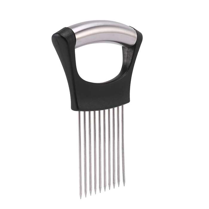 Stainless Steel Onion Holder for Slicing,onion Cutter for Slicing