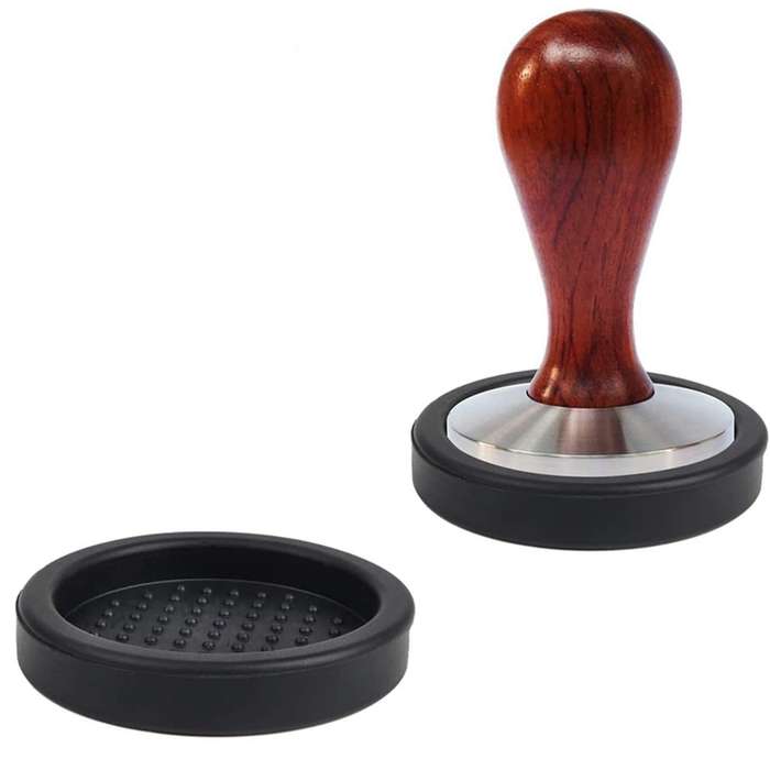 4x Coffee Tamper Mat, Food Safe Silicone Tamping Stand Mat Anti-slip