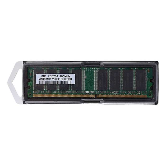 2 Pieces 1gb Ddr1-400mhz Pc Desktop Memory Pc1-3200 184pin Dimm Ram