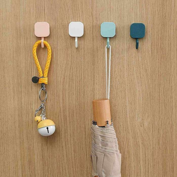 Adhesive Hooks, Key Hooks for Wall Key Holder for Entryway/door