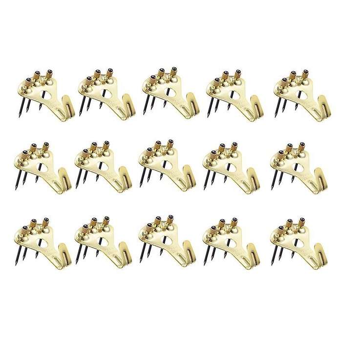 15pack 100 Lbs Picture Frame Hangers Hooks with Heavy Hanging Kit