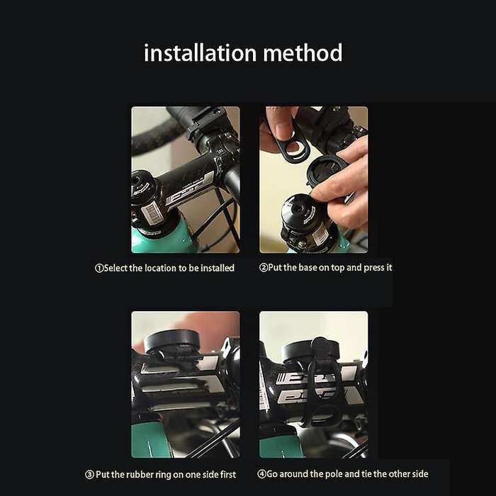 Bicycle Computer Handlebar for Garmin Bryton Wahoo Xoss Meter Base
