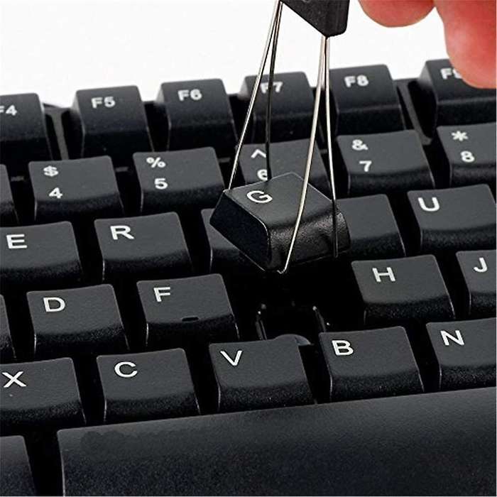 2 Pack Keycap Puller Key Removal Tool for Mechanical Keyboard Fixing