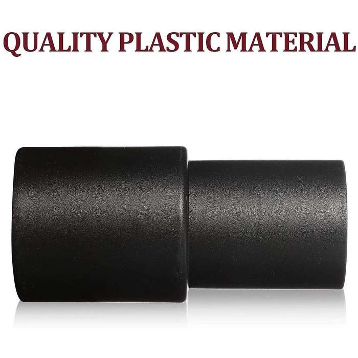 2 Pieces 1 3/8 Inch to 1 1/4 Inch Universal Cleaner Hose Converter